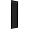 Ekena Millwork 12W x 74H Americraft Two Equal Louver Exterior Real Wood Shutters, Black, PR RW101LV12X74BLH - alternate 4